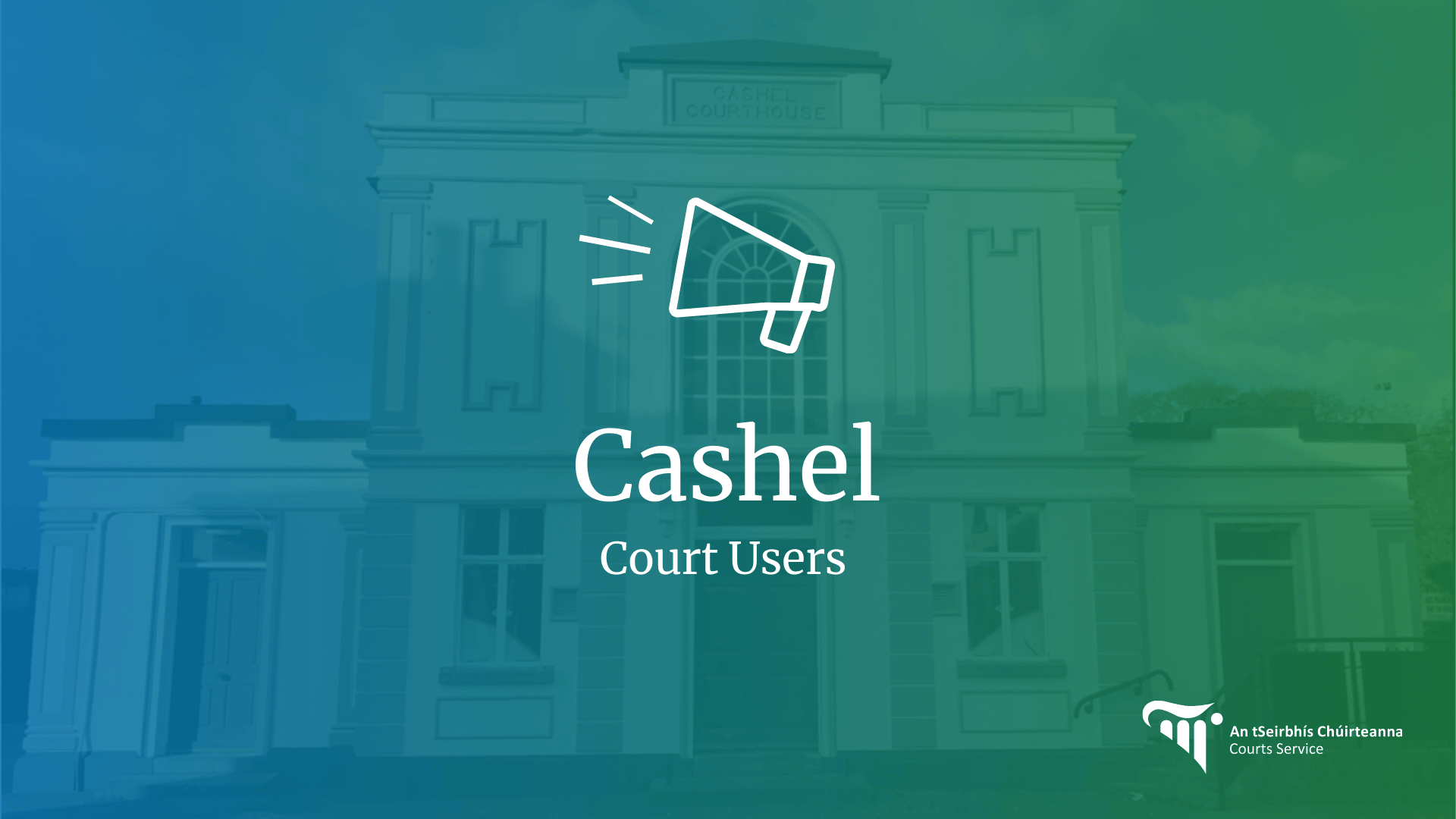 Cashel Court Users Notice for Cashel Court Users