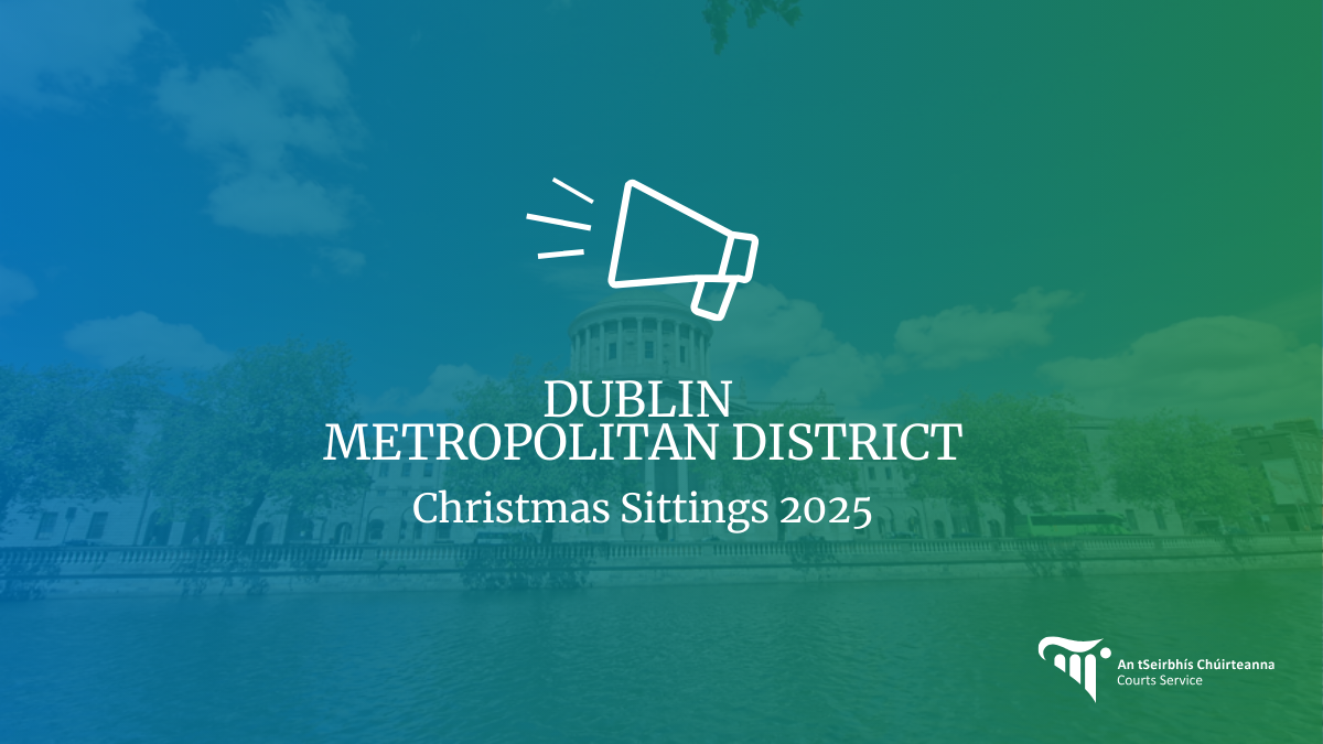 DMD Christmas Sittings 2025 Dublin Metropolitan District Christmas Sittings 2025