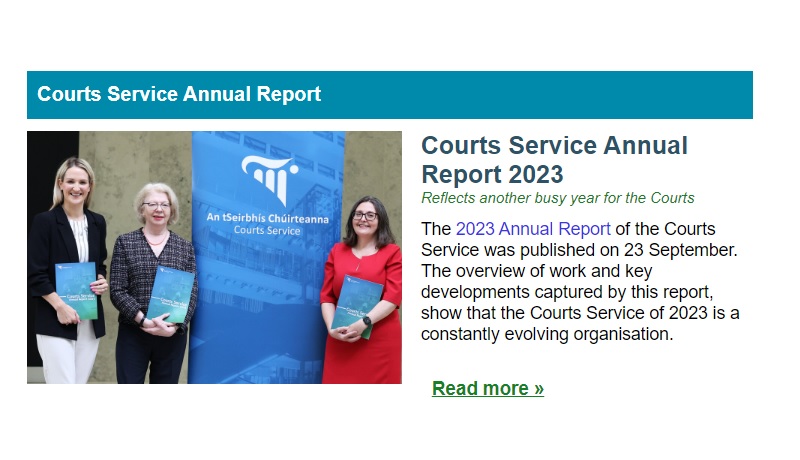 Courts Service News Cover Image