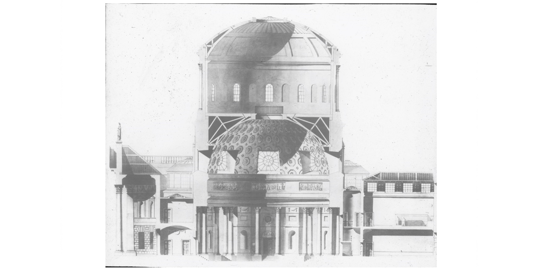 James Gandon's design for the dome
