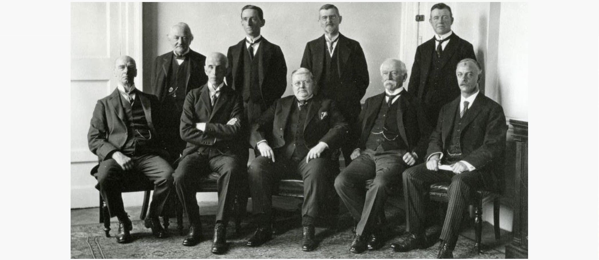 Members of the High Court and Supreme Court in 1924